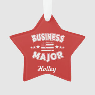 Major Patriotic American Flag du Business College