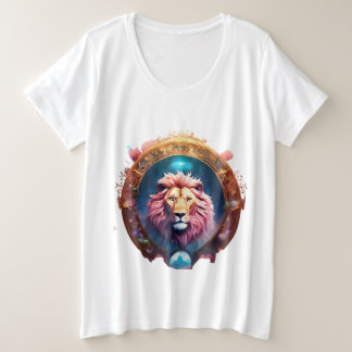 Majorité cosmique : Les T-shirts de Lion géométriq