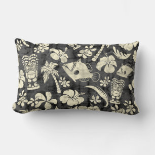 Makapuu Beach Hawaiian Batik Lumbar Coussins