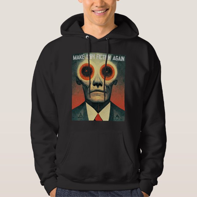 Make 1984 Fiction Again Pullover Hoodie (Devant)