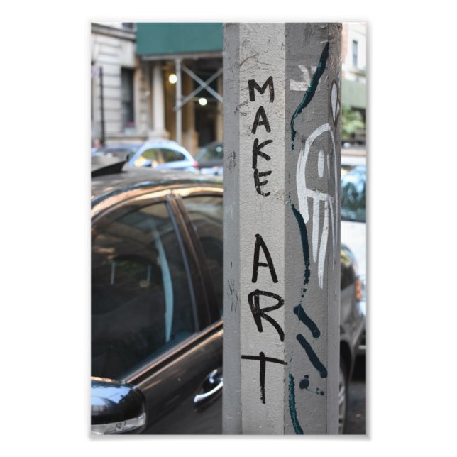 MAKE ART New York Graffiti Street Photographie NYC (Devant)