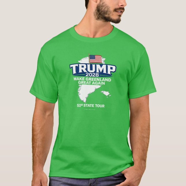 Make Greenland Great Again - T-Shirt (Devant)