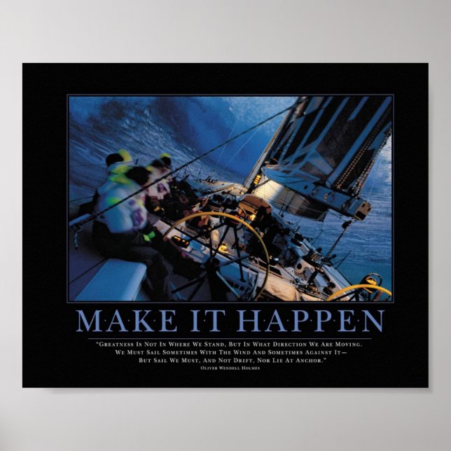 Make It Happen Poster (Devant)