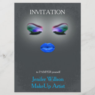 Makeup Artist Invitation