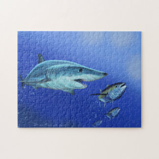 Mako Shark sur le puzzle de la chasse