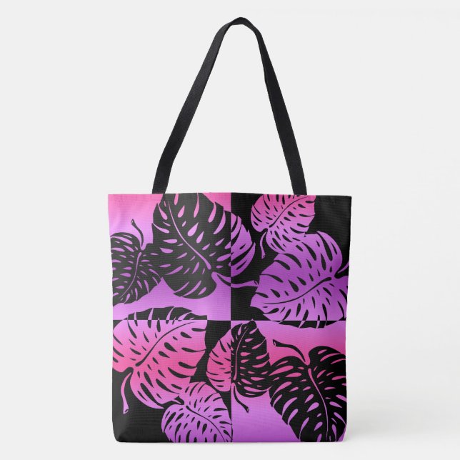 Makua Monstera Sac de plage Tropical Hawaiian Blen (Devant)