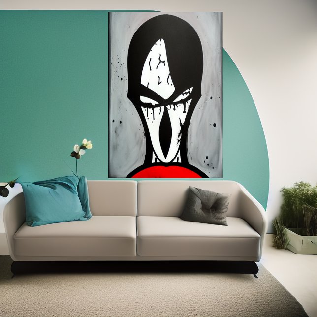 Mal pur des ténèbres | AI Art Poster (Créateur téléchargé)