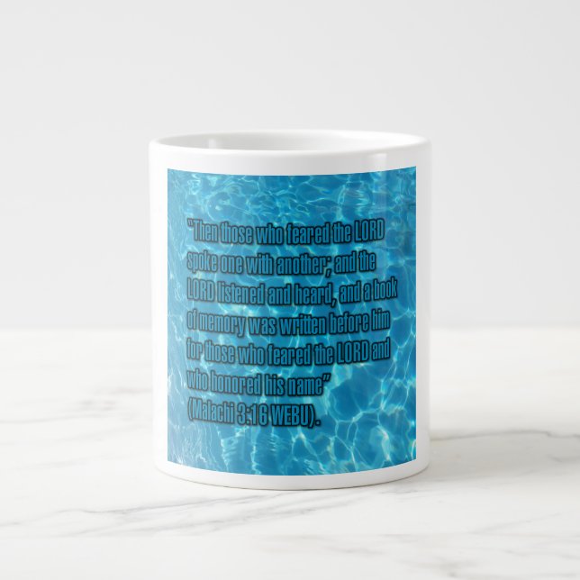 Malachie 3:16 WEBU Mug (Devant)
