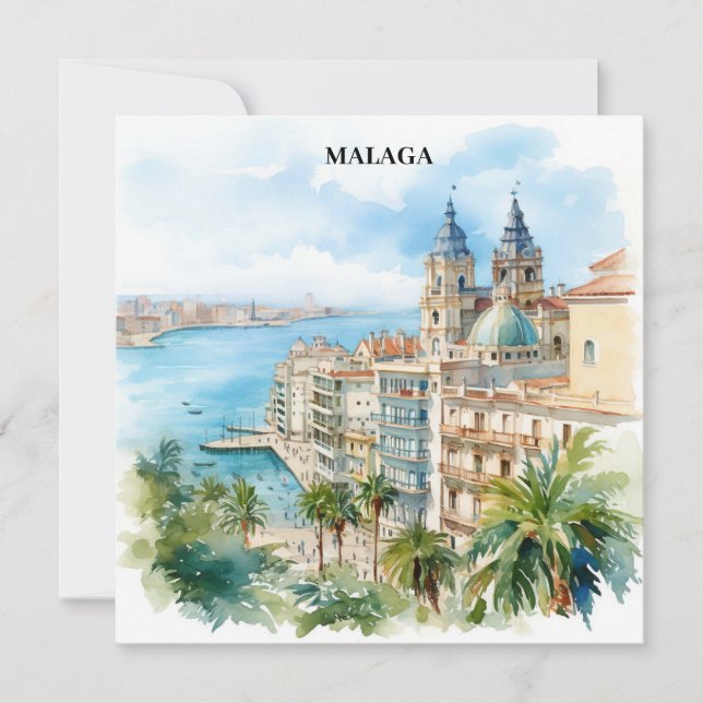 Malaga Andalusia Spain Travel  (Devant)