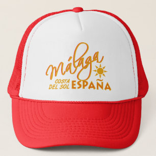 Málaga España casquette - choisir la couleur