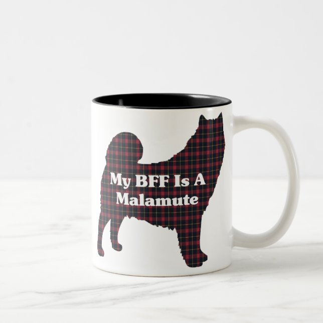 Malamute BFF Mug en Alaska (Droit)