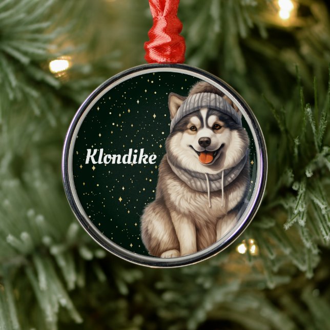 Malamute d'Alaska - Ornement de Noël personnalisé (Arbre)