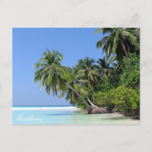Maldives - Athuruga île carte postale