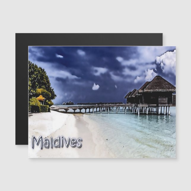 Maldives - Panorama - (Devant / Derrière)