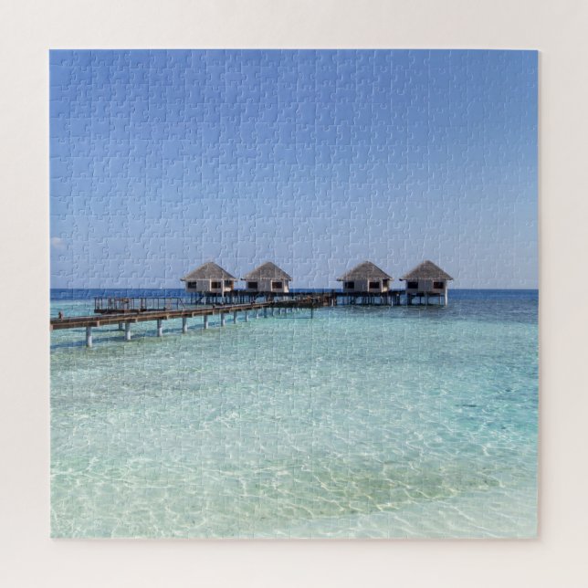 Maldives Paradise Island Jigsaw Puzzle (Vertical)