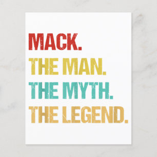 Mâle Mack L'Homme Le Mythe La Légende