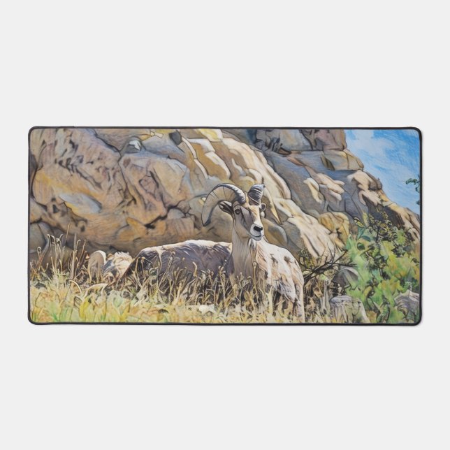 Male Ram Big Horn Sheeps (Recto)