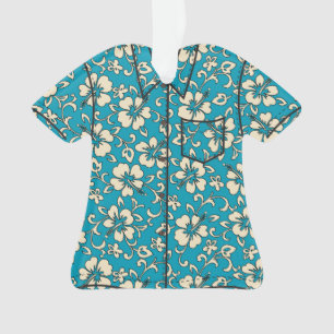 Malia Hibiscus Hawaiian Vintage Aloha Shirt