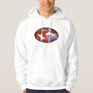 Malibu Californie surfer vagues art gars sweat - s
