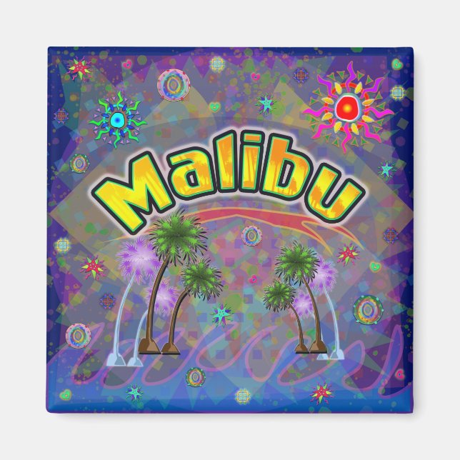 Malibu Noble Voyage Magnet (Devant)