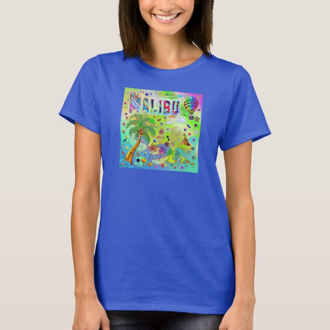 Malibu Timeless Melody T-Shirt (Devant)