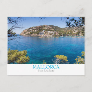 Mallorca - Port Andratx carte postale avec texte