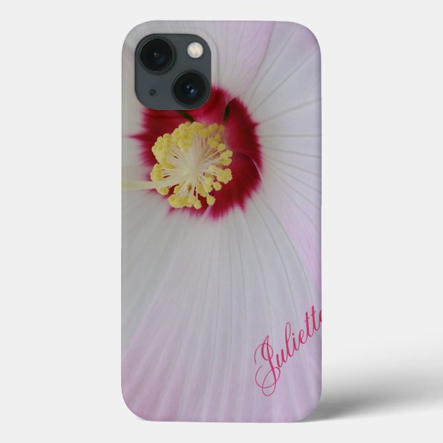 Mallow rose : Sur le coque ipad intérieur *Personn (Verso)