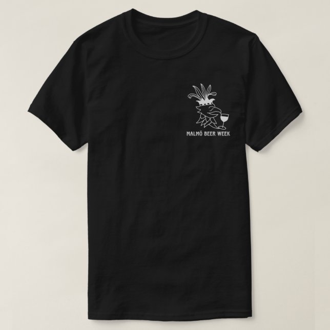 Malmö Beer Week t-shirt herr (Design devant)
