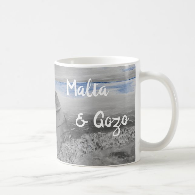 Malte et Gozo Souvenir Mug (Droite)
