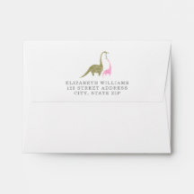 Mama Baby Dinosaur Baby shower fille