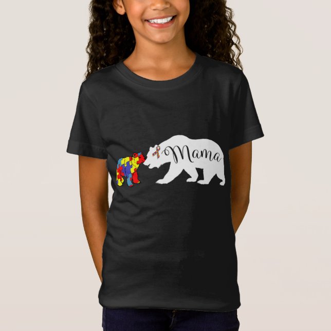 Mama Bear Sensibilisation sur l'autisme Sweat - sh (Devant)