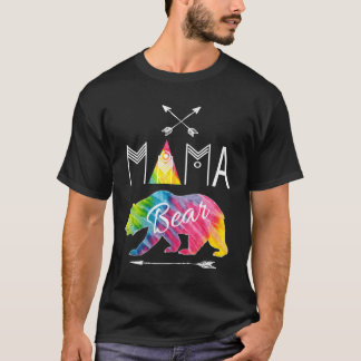 Mama Bear Sweat - shirt à capuche Tie Dye Famille