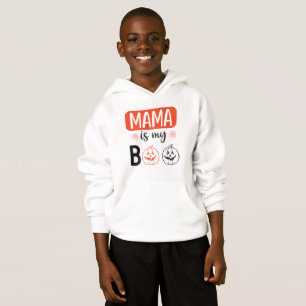 Mama Boo Rouge Noir Halloween Famille Assortis