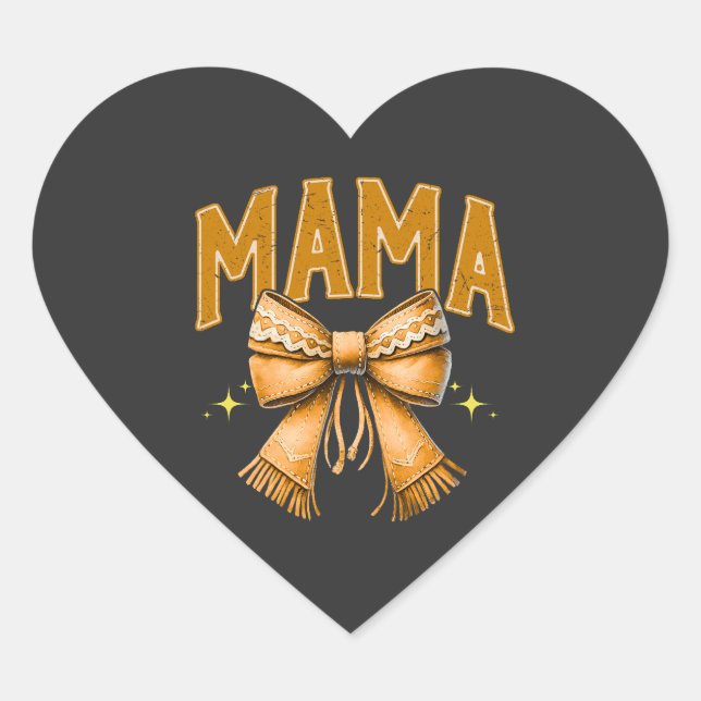 Mama Cowgirl – Autocollants Western (Devant)