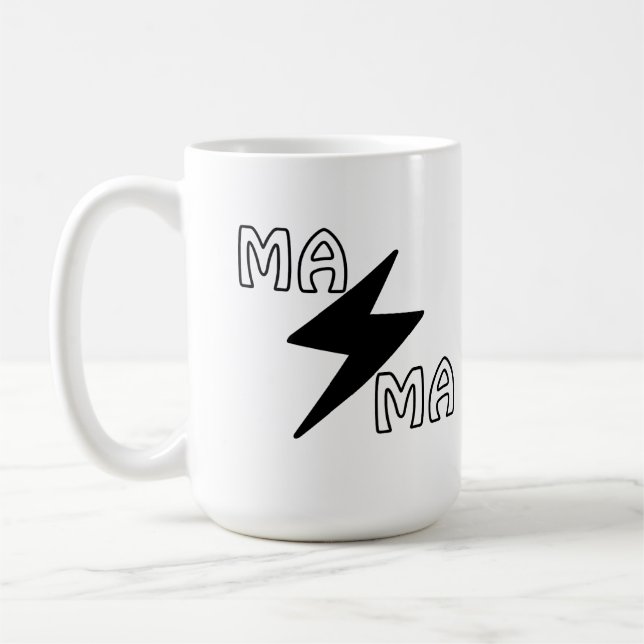 Mama éclair boulon tasse (Gauche)