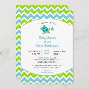 Mama et bébé  invitation baby shower