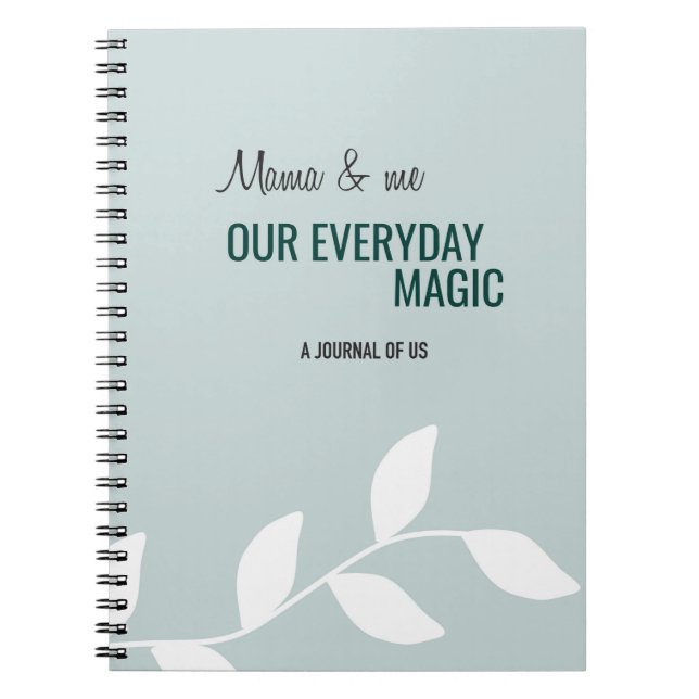 Mama et Moi Journal pour Enfants Carnet de Magie Q (Devant)