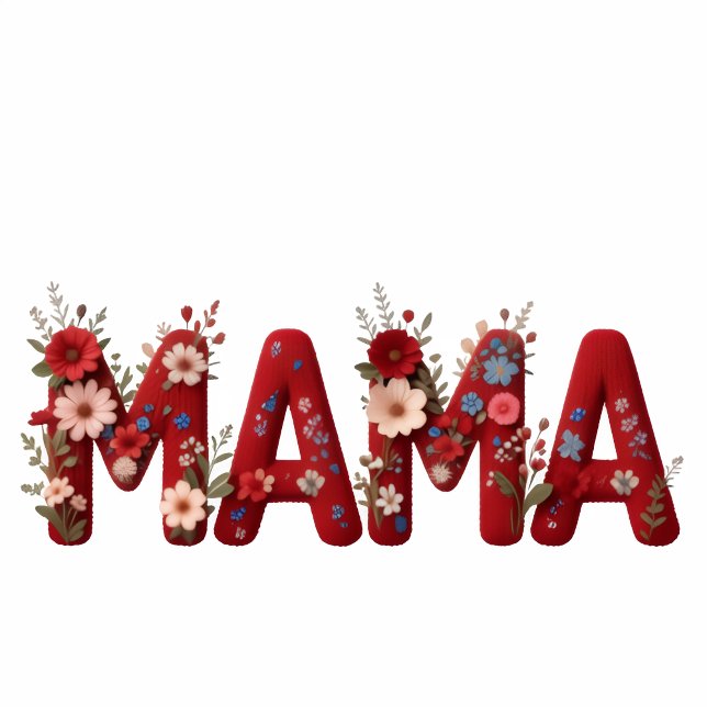 Mama Faux Yarn Print Sweat à capuche – Cadeau Conf (Créateur téléchargé)