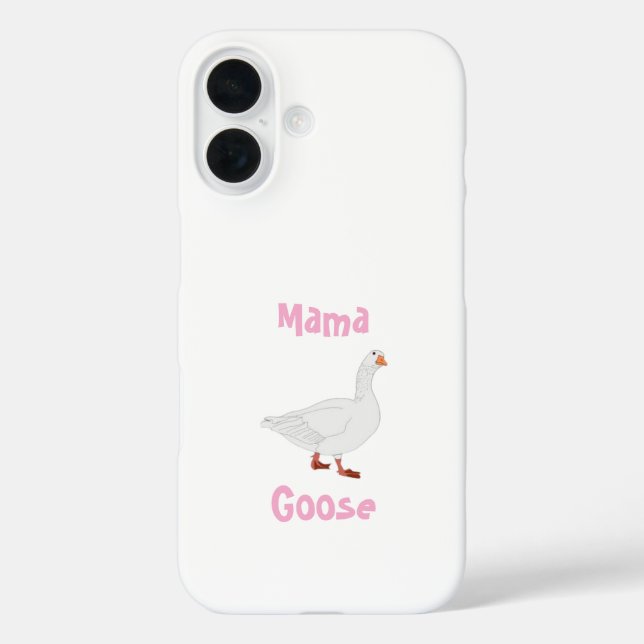 Mama Goose coque iphone - Cadeau de la fête des mè (Verso)