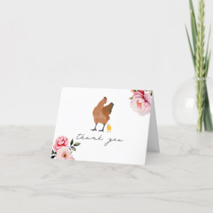Mama Hen Baby Chick rose Merci floral