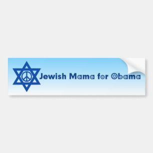 Mama Juive pour Obama Bumper Sticker 4