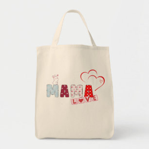 Mama Love Bunny Sac fourre-tout - Cute Patchwork H