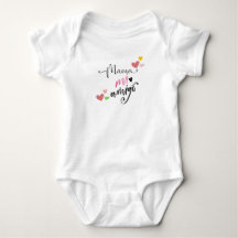 Mama mi amigo body bébé, Cadeau nouveau-né