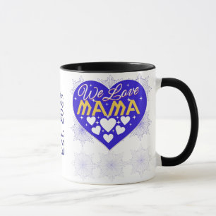 Mama Mug - Minimaliste Maman Coffee Cup