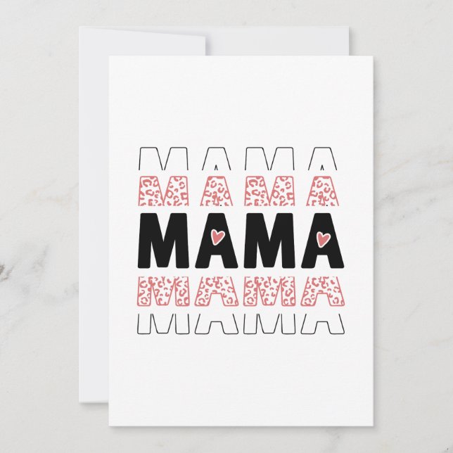 MAMA Word Design – Stylish Gift Idea (Devant)