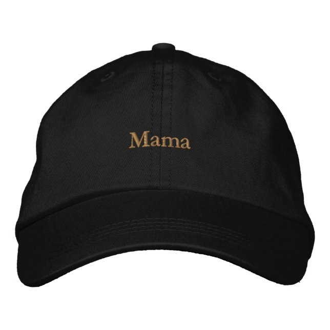Mama Word Imprimé Maman Casquette Sisal couleur te (Devant)