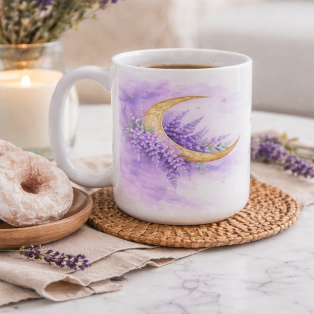 Mama You Are Pure Magic Lavender Moon Gift Mug (Créateur téléchargé)