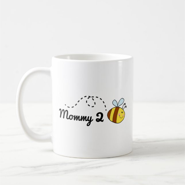 Maman 2 Bee Coffee Mug (Gauche)