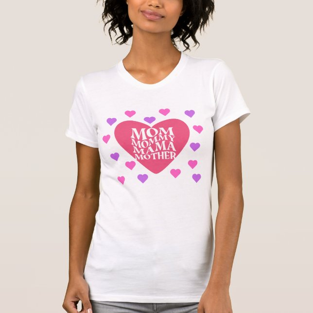 maman a beaucoup de noms t-shirt (Devant)