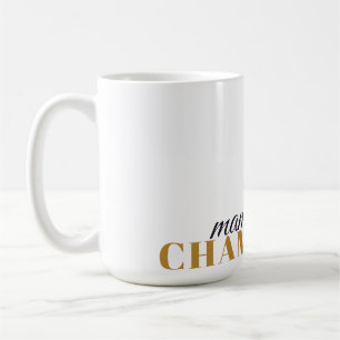 Maman a besoin de Champagne Tasse drôle de maman N